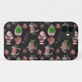 水中競技動物パターン |海水中ライフ12 Case-Mate iPhoneケース (裏面(横))