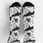 水中競技動物パターン |海水中ライフ16 ソックス (上部)