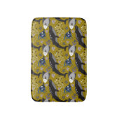 水中競技動物パターン |海水中ライフ18 バスマット (正面縦)