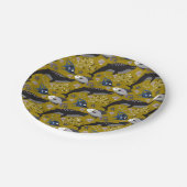 水中競技動物パターン |海水中ライフ18 ペーパープレート (アングル)