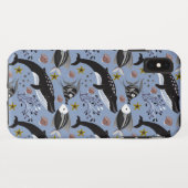 水中競技動物パターン |海水中ライフ19 Case-Mate iPhoneケース (裏面(横))