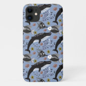 水中競技動物パターン |海水中ライフ19 Case-Mate iPhoneケース (裏面)