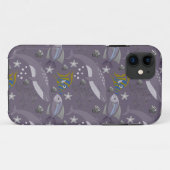 水中競技動物パターン |海水中ライフ24 Case-Mate iPhoneケース (裏面(横))