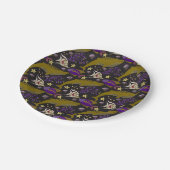 水中競技動物パターン |海水中ライフ25 ペーパープレート (アングル)