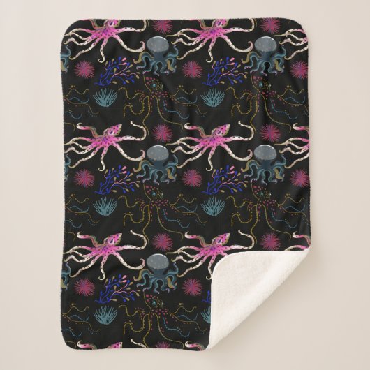 水中競技動物パターン |海水中ライフ28 シェルパブランケット (正面)