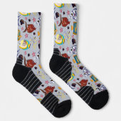 水中競技動物パターン |海水中ライフ2 ソックス (右)