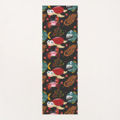 水中競技動物パターン |海水中ライフ30 ヨガマット (正面)