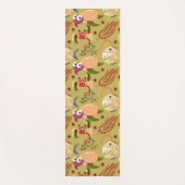 水中競技動物パターン |海水中ライフ31 ヨガマット (正面)