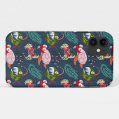 水中競技動物パターン |海水中ライフ34 Case-Mate iPhoneケース (裏面(横))