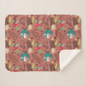 水中競技動物パターン |海水中ライフ35 シェルパブランケット (正面(横))