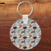 水中競技動物パターン |海水中ライフ37 キーホルダー (正面)