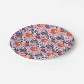 水中競技動物パターン |海水中ライフ39 ペーパープレート (アングル)