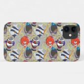 水中競技動物パターン |海水中ライフ40 Case-Mate iPhoneケース (裏面(横))