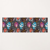 水中競技動物パターン |海水中ライフ43 ヨガマット (正面(横))