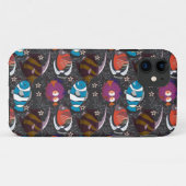 水中競技動物パターン |海水中ライフ43 Case-Mate iPhoneケース (裏面(横))