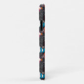 水中競技動物パターン |海水中ライフ43 Case-Mate iPhoneケース (裏面/右)