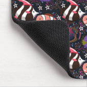 水中競技動物パターン |海水中ライフ47 マウスパッド (コーナー)