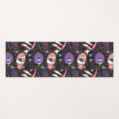 水中競技動物パターン |海水中ライフ47 ヨガマット (正面(横))