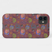 水中競技動物パターン |海水中ライフ9 Case-Mate iPhoneケース (裏面(横))