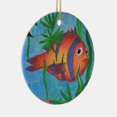 水中競技寿命 セラミックオーナメント (右)