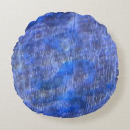 水中競技岩模様 ラウンドクッション