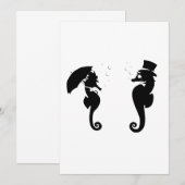 水中競技招待状 招待状 (正面/裏面)