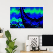 水中競技歪 ポスター (ホームオフィス)