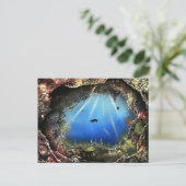 水中競技洞窟 ポストカード (スタンド正面)