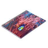 水中競技航海の写真海洋動物写真 ノートブック (左側)