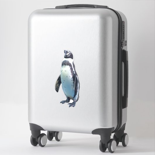 水中競技飛べないバードペンギン シール (スーツケース)