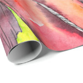 水中競技魚セット。中の紅海と珍しい魚 ラッピングペーパー (ロールコーナー)