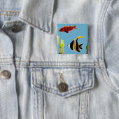 水中競技魚 缶バッジ (インサイチュ)