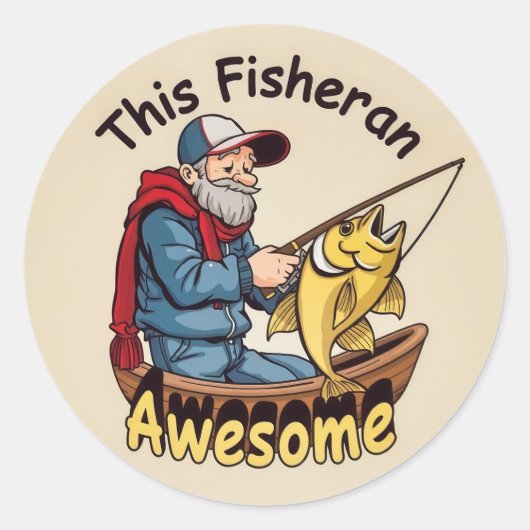 水中競技鮮やか冒険 ラウンドシール (正面)