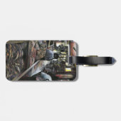 水中競技，エルサレム，砂漠の風とキスをした ラゲッジタグ (裏面横)