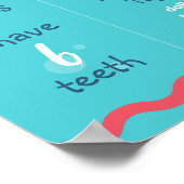 水中第1誕生日標識 ポスター (角)