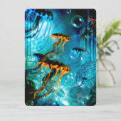 水中素晴らしのファンタジーに生息するクラゲ 招待状 (スタンド正面)