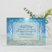 水中結婚式招待状 招待状 (スタンド正面)