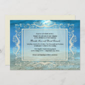 水中結婚式招待状 招待状 (正面/裏面)