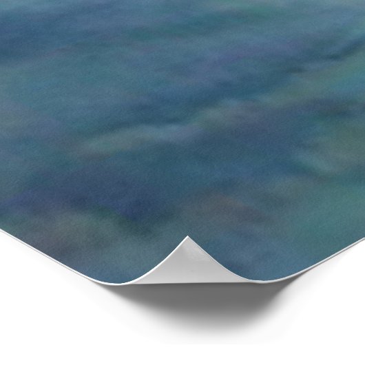 水中絵画の ポスター (角)