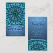 水中美しいの曼荼羅 名刺 (正面/裏面)