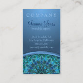 水中美しいの曼荼羅 名刺 (裏面)