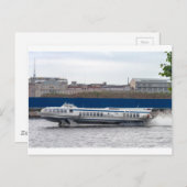 水中翼型サンクトペテルブルク・ロシア ポストカード (正面/裏面)