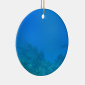 水中背景シーン セラミックオーナメント (右)