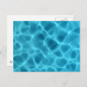 水中腐食パターン テクスチャ ポストカード (正面/裏面)