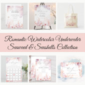 水中航海の |シーサイドブライダルシャワー 招待状