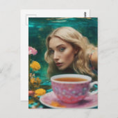 水中茶 ポストカード (正面/裏面)