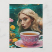 水中茶 ポストカード (正面)