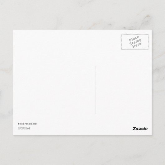 水中表示はがき ポストカード (裏面)