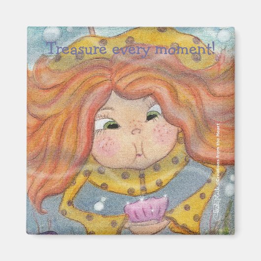 水中財宝 マグネット (正面)