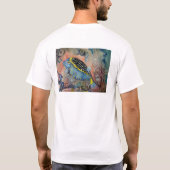 水中輝き Tシャツ (裏面)